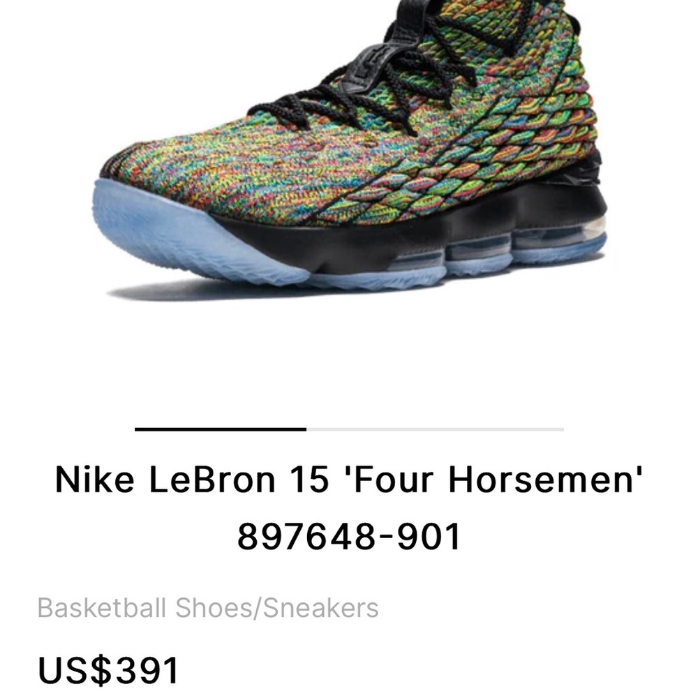 Lebron James Four Hoursemen high tops